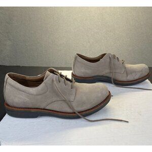 Dansko Shoes Mens Size‎ 44 Tan Taupe Josh Oxford Nubuck Suede Leather Brogue